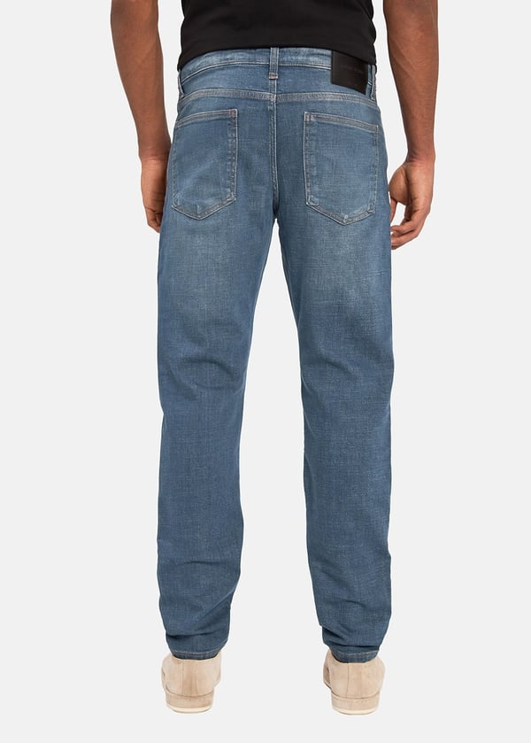 Gabbia Mavi Slim Fit Kot Pantolon