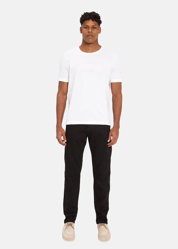 Gabbia Siyah Slim Fit Kot Pantolon
