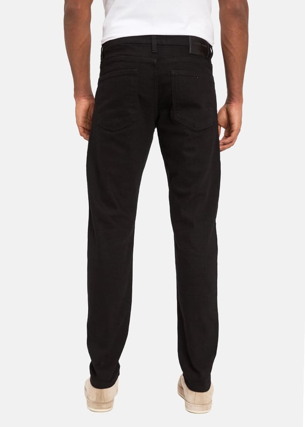 Gabbia Siyah Slim Fit Kot Pantolon