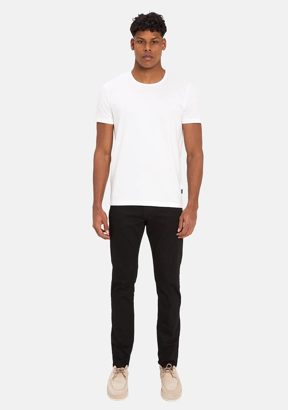 Gabbia Siyah Slim Fit Kot Pantolon