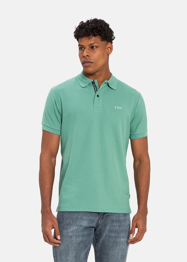 Gabbia Yeşil Classic Fit Polo Yaka T-Shirt