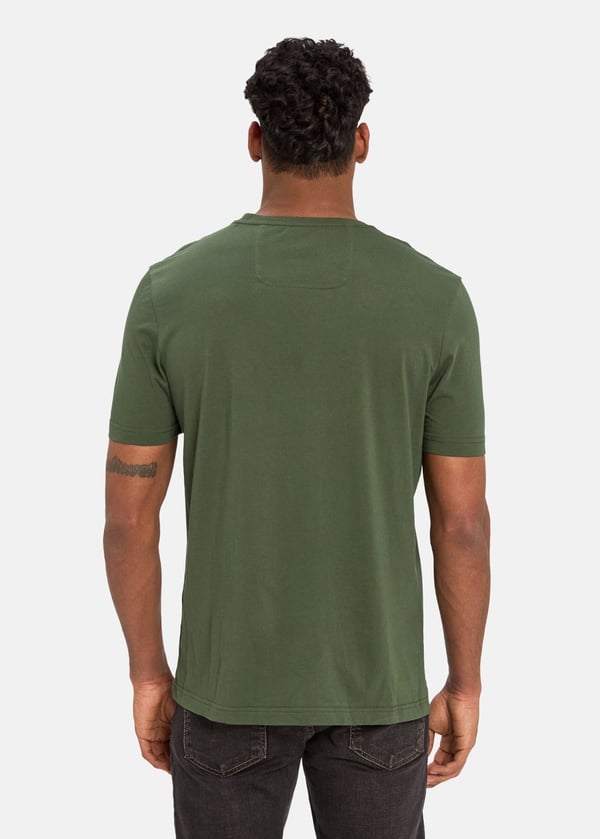 Gabbia Yeşil Regular Fit Baskılı T-Shirt