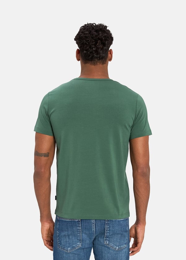 Gabbia Yeşil Standart Fit Basic T-Shirt