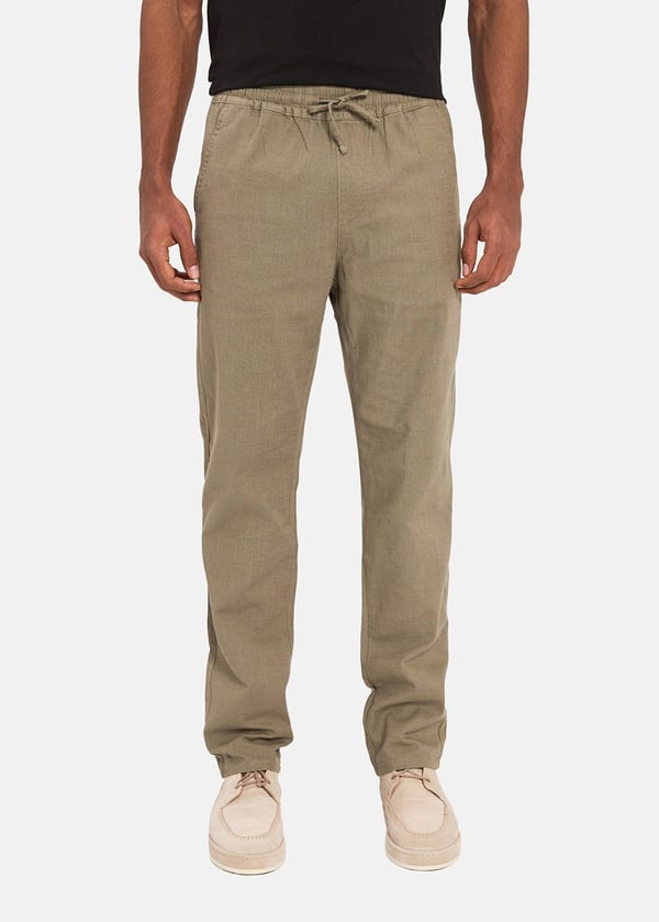 Gabbia Yeşil Straight Fit Jogger Pantolon