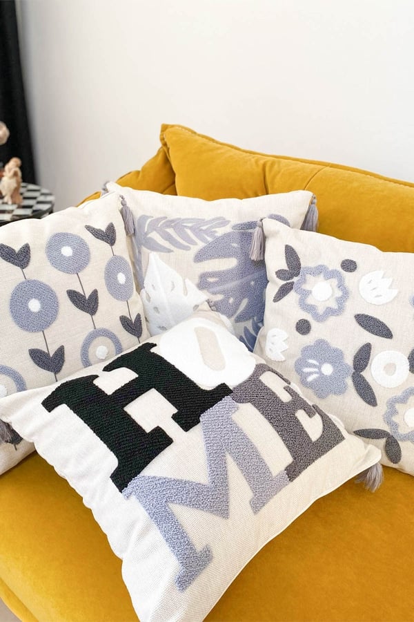 E-Bizz Home PUNCH NAKIŞLI 4 ADET KIRLENT KILIFI