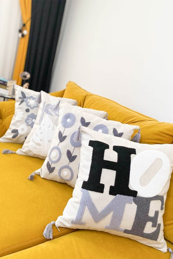 E-Bizz Home PUNCH NAKIŞLI 4 ADET KIRLENT KILIFI