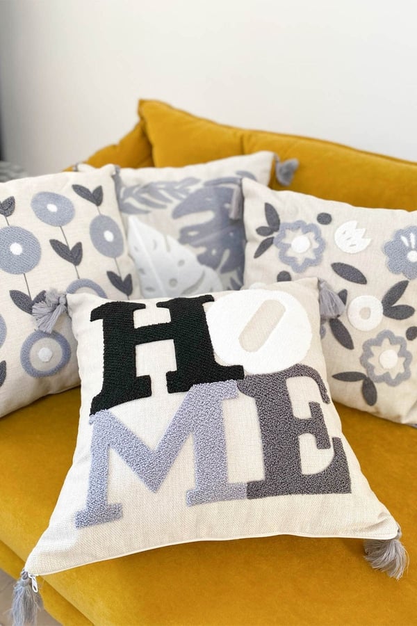 E-Bizz Home PUNCH NAKIŞLI 4 ADET KIRLENT KILIFI