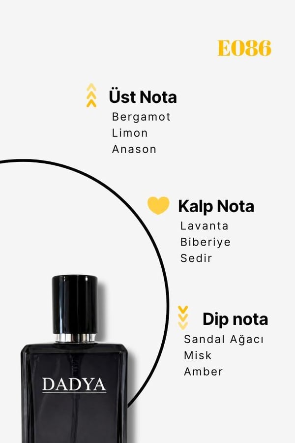 Erkek Parfüm E-86 50 ml