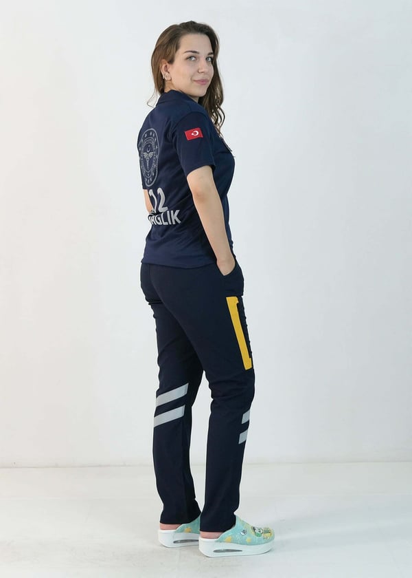 112 Polo Yaka Dry Touch Tişört
