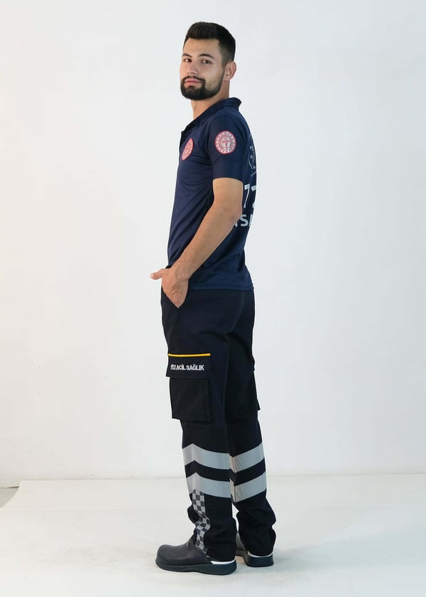 112 Polo Yaka Dry Touch Tişört
