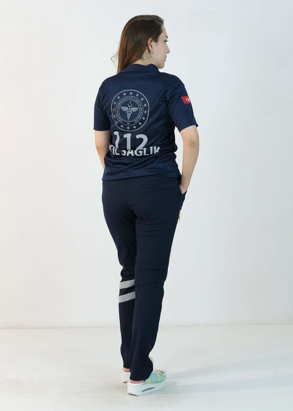 112 Polo Yaka Dry Touch Tişört
