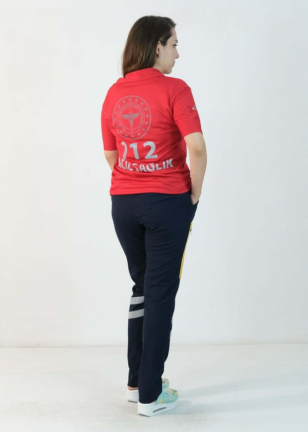 112 Polo Yaka Dry Touch Tişört
