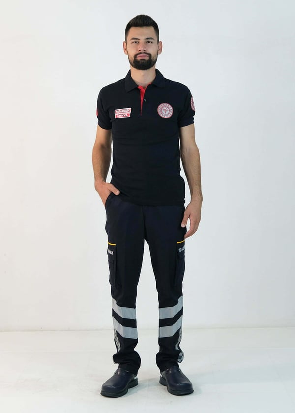 112 Polo Yaka Tişört