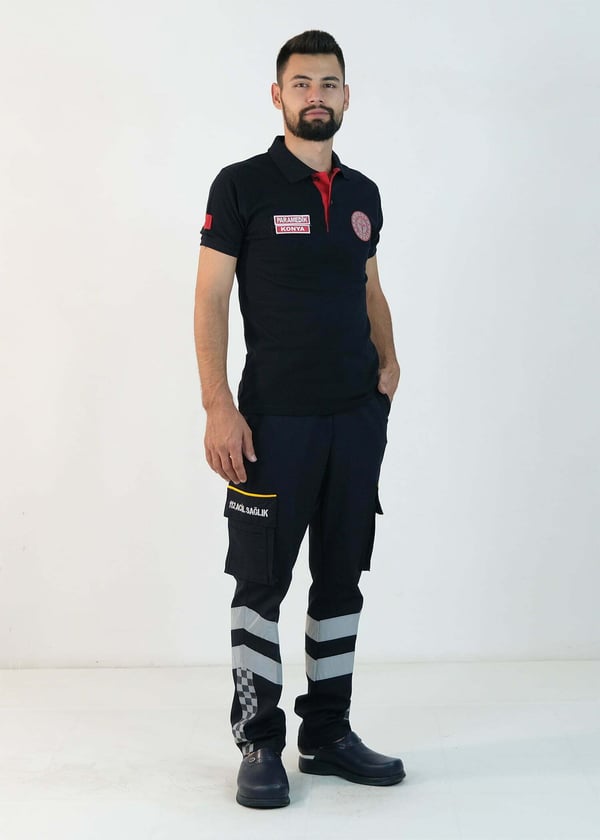 112 Polo Yaka Tişört