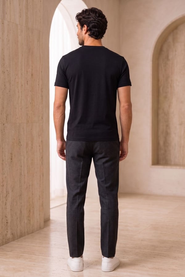 Siyah Soft Flex T-Shirt
