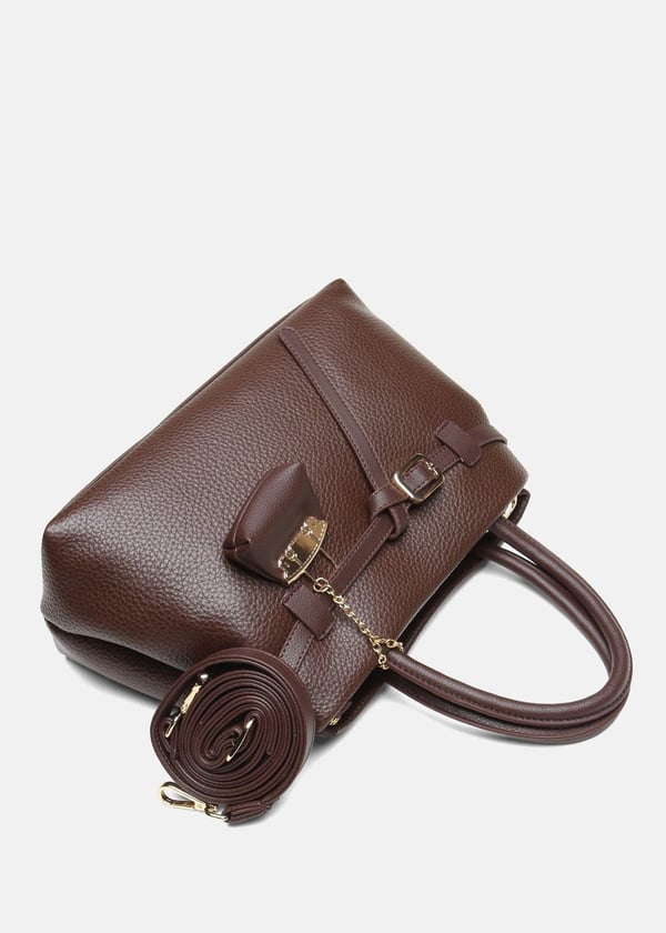 Noir Elegance Tote Kadın El Çantası - Kahve