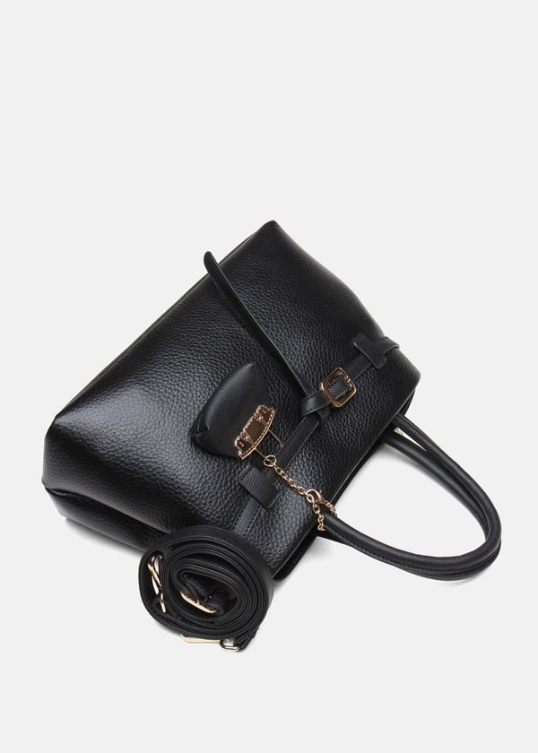 Noir Elegance Tote Kadın El Çantası - Siyah