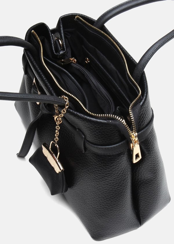 Noir Elegance Tote Kadın El Çantası - Siyah