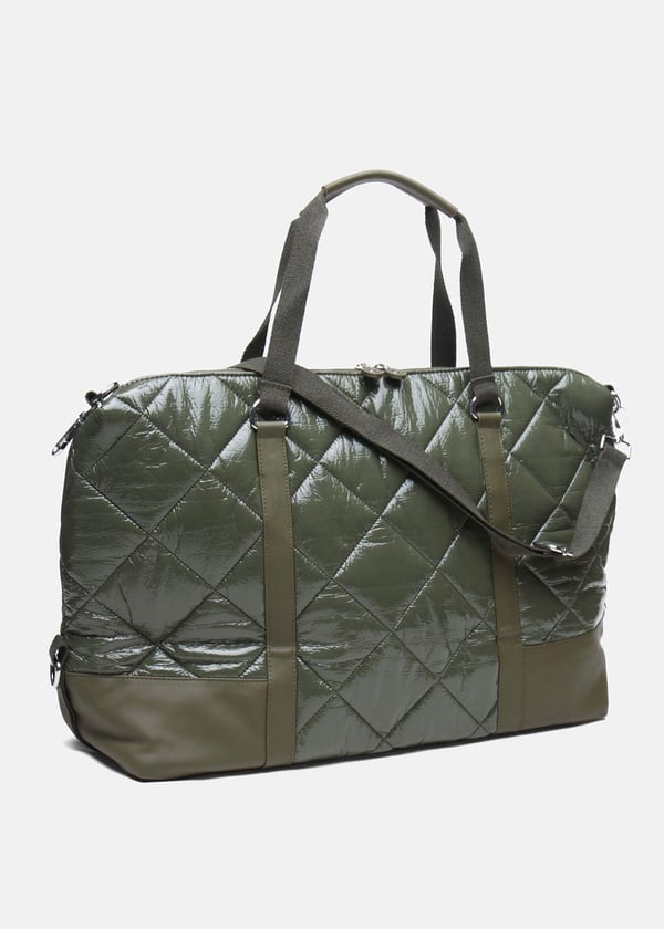 Nova Quilted Kadın Omuz Çantası - Haki
