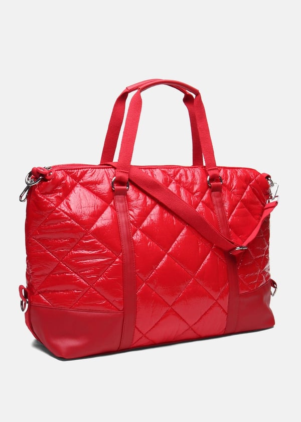 Nova Quilted Kadın Omuz Çantası - Kırmızı