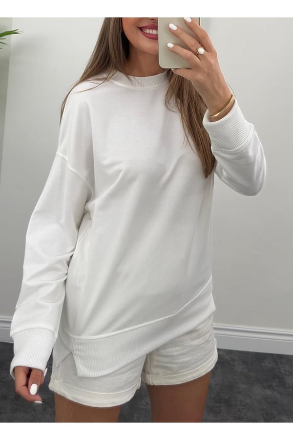 Basic Kadın Sweatshirt 1. Sınıf Kalite