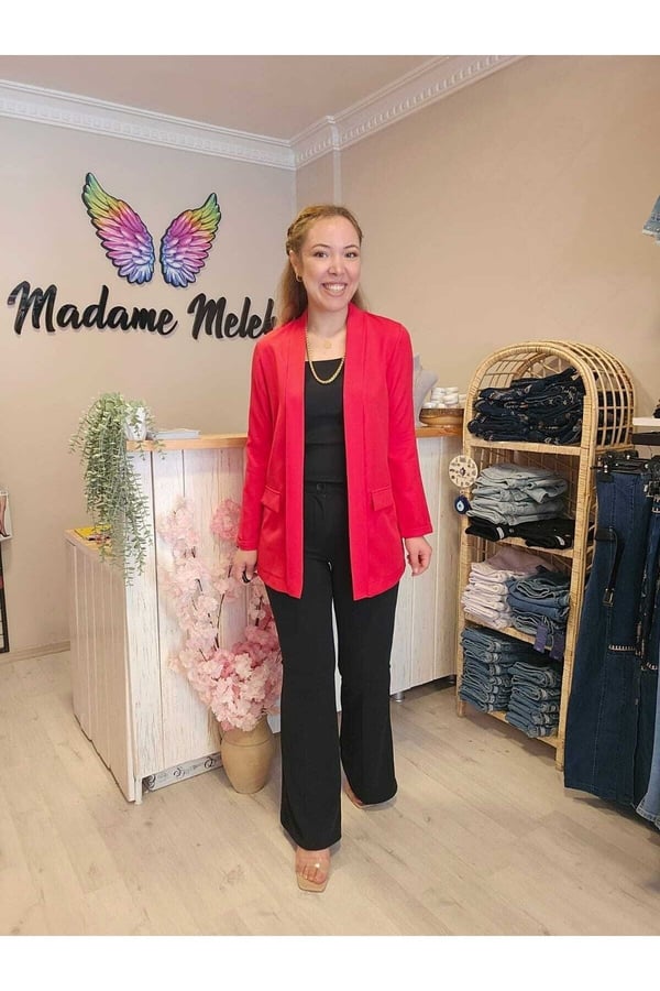 Double Duble Blazer Ceket
