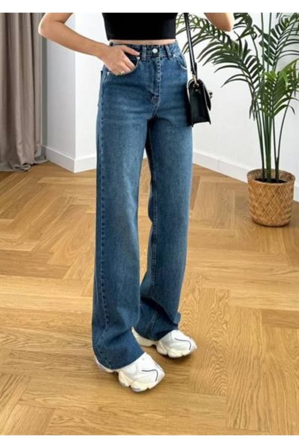 Marka Mavi Kot Pantolon Denim Pantolon Strai?ght Jean