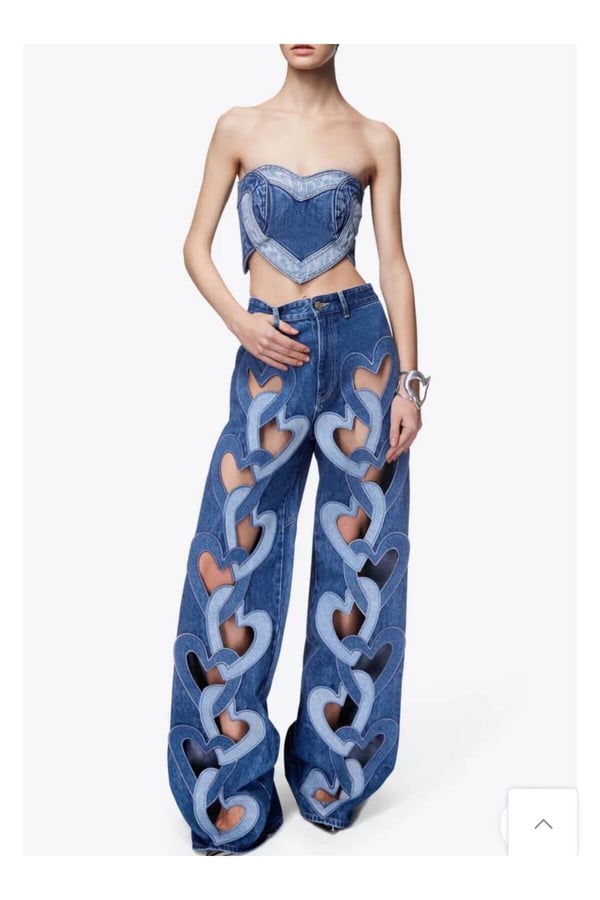 Pinterest Tasarım Kot Pantolon Palazzo Kot Pantolon