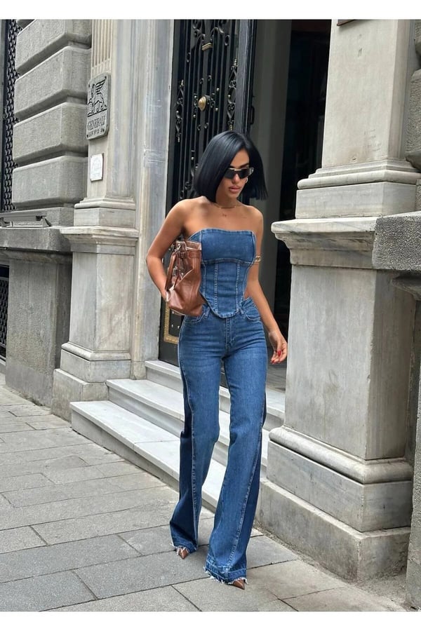 Pinterest Tasarım Palazzo Kot Pantolon