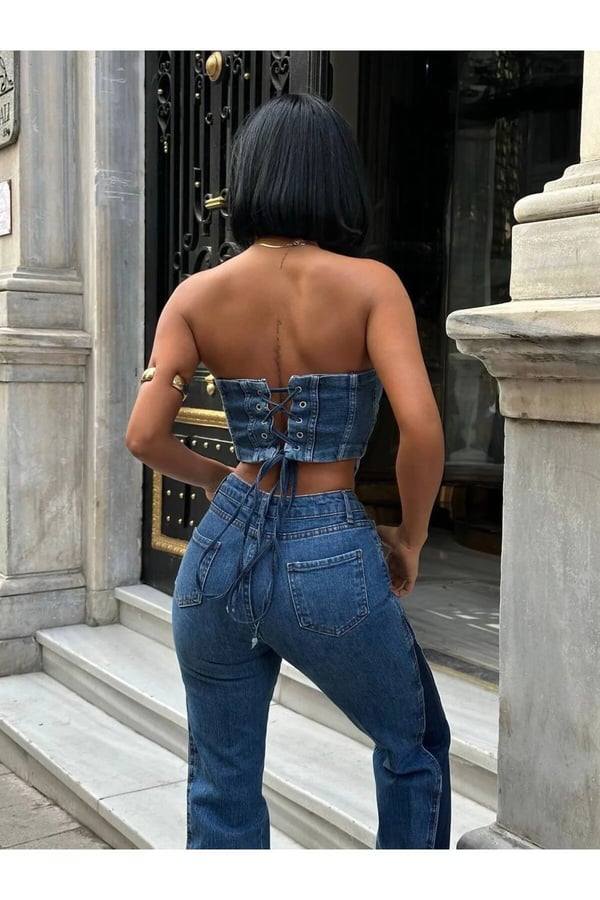 Pinterest Tasarım Palazzo Kot Pantolon