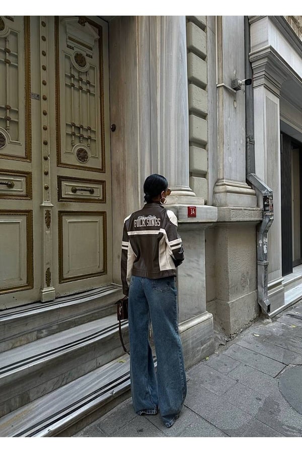Yeni Sezon Wide Leg Geniş Paça Kot Pantolon Baggy