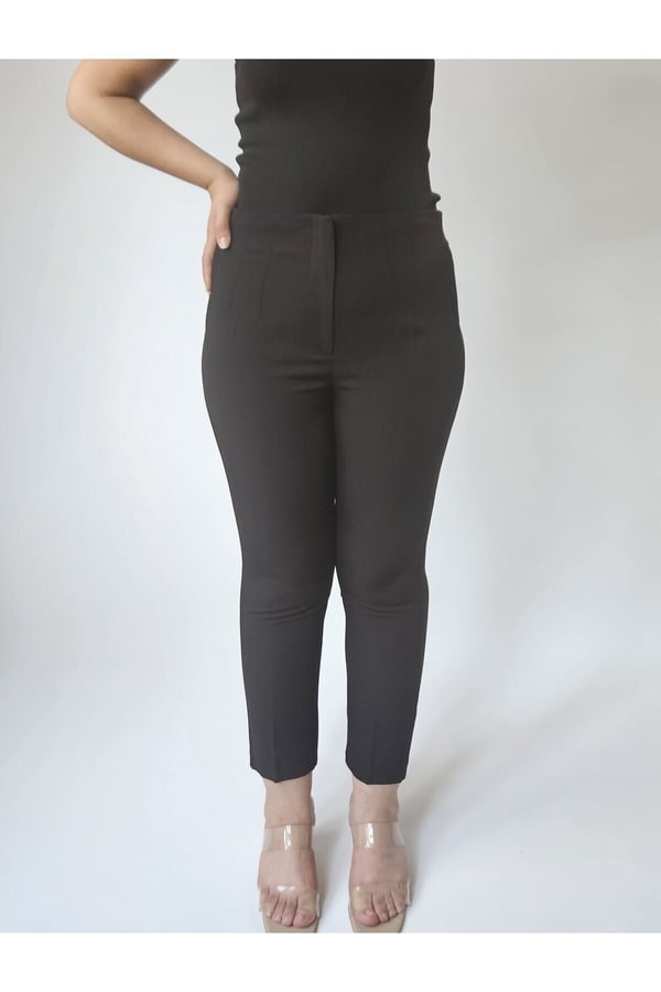 ZR Model Dar Paça Çımalı Pantolon