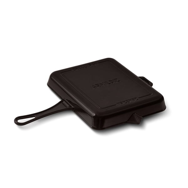 Aryıldız Duo Cast Grill Tava Kahverengi 26x32 cm