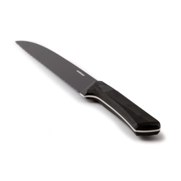 Black Edge Paslanmaz Çelik, Naylon Saplı Ekmek Bıçağı 20 cm