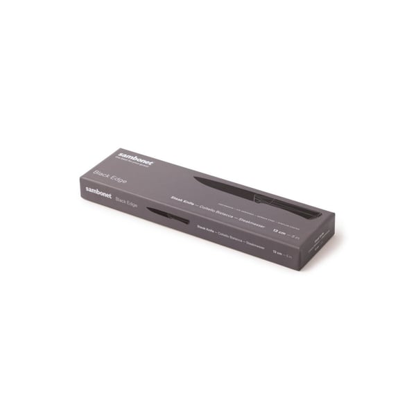 Black Edge Paslanmaz Çelik, Naylon Saplı Biftek Bıçağı 13 cm