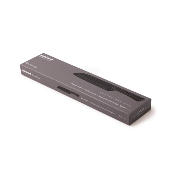Black Edge Paslanmaz Çelik, Naylon Saplı Doğu Tipi Şef Bıçağı 18 cm
