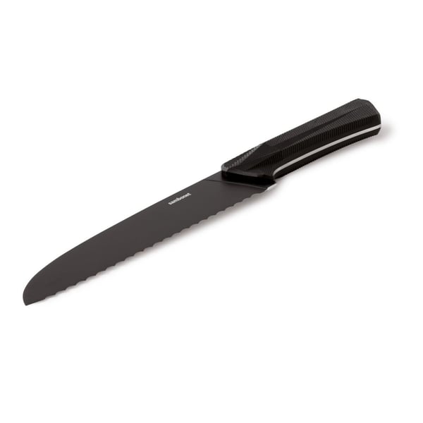 Black Edge Paslanmaz Çelik, Naylon Saplı Ekmek Bıçağı 20 cm