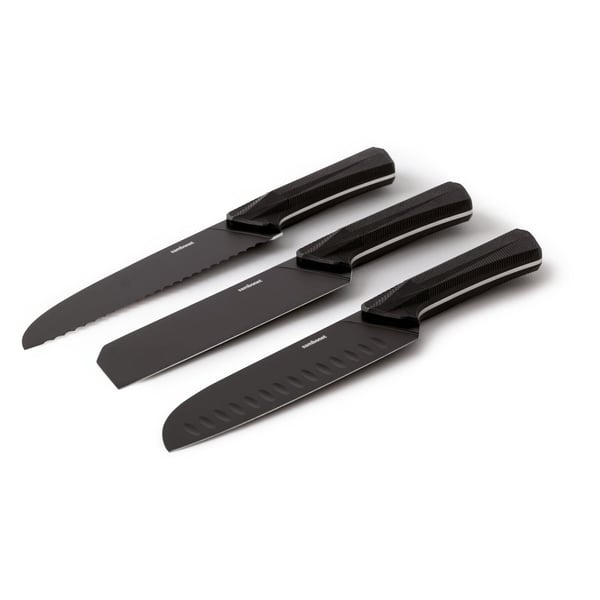 Black Edge Paslanmaz Çelik, Naylon Saplı Ekmek Bıçağı 20 cm