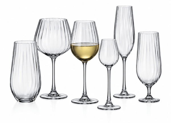 COLUMBA Optic Gofrajlı/Çizgili Bira Bardağı 470 ml