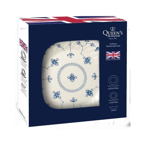 Finlandia Blue Chelsea 12 Parça Yemek Takımı