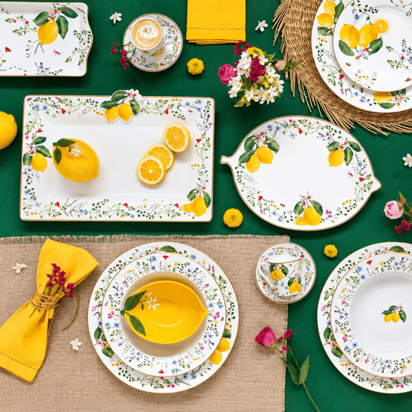 Fleurs et Cıtrons, Yemek Tabağı