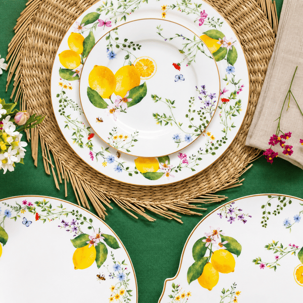 Fleurs et Cıtrons, Yemek Tabağı