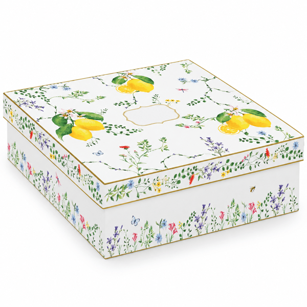 Flowers & Lemons, 12 Parça Kahve Fincanı Seti 