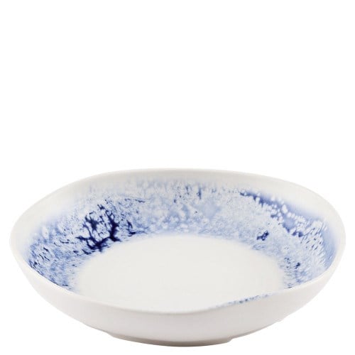 Fresco Blue Natural Organik/Doğal Hatlı Derin Kase 25 cm