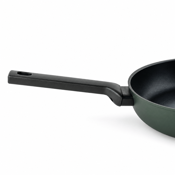 Frypan 1 Handle Cm 30 Titan Pro Green Double Induction All
