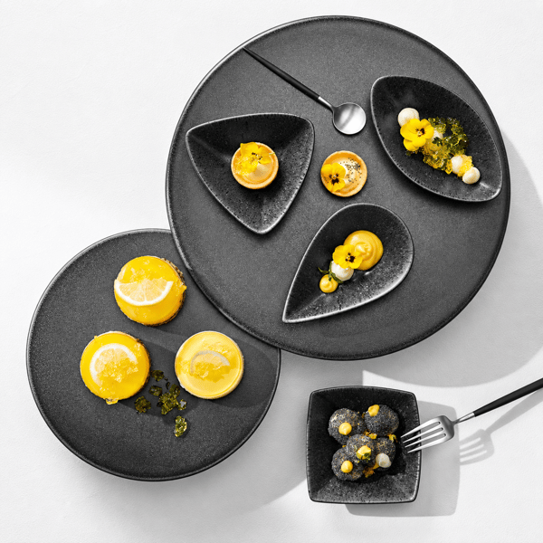 Grande Nero, Ayaklı Pasta Tabağı 
