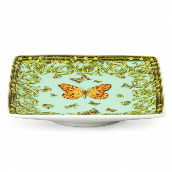 Le Jardin Green, Bowl, 12 cm sq. flat