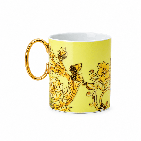 Le Jardin Yellow, Mug with handle