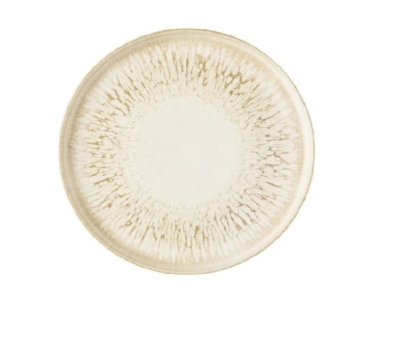 Lume, Natural Dik Kenarlı Tabak, 26 cm