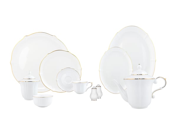 MAGNOLIA PREMIUM GOLD , 36 Parça 6 Kişilik Kahvaltı Takımı